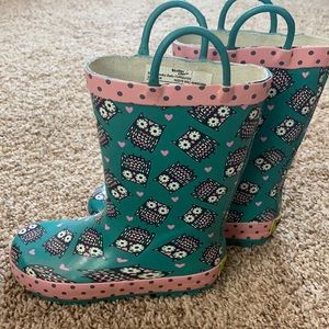 Little girls rain boots